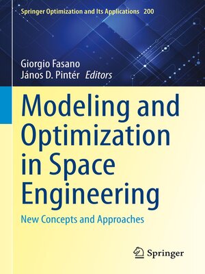 cover image of Modeling and Optimization in Space Engineering